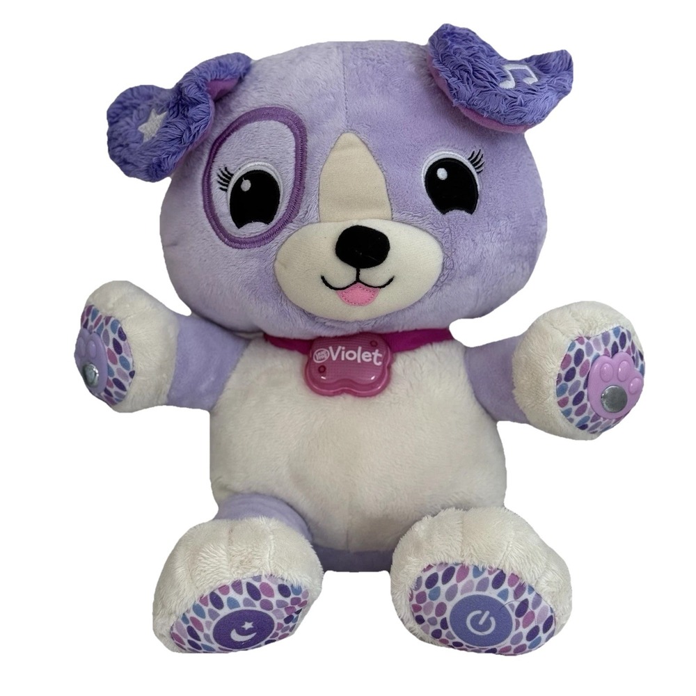 Leapfrog Violet My Pal Smarty Paws Interactive Plush Puppy Works